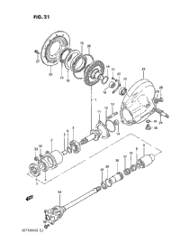 Propeller Shaft-Final Drive Gear