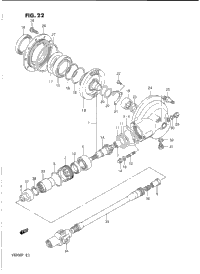 Propeller Shaft - Final Drive Gear