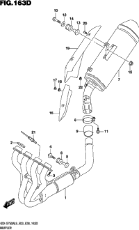 Muffler (Gsx-S750yal9 E28)
