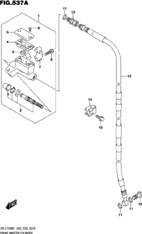 Front Master Cylinder (Dr-Z125l)