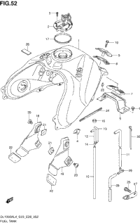 Fuel Tank (Dl1000al4 E03)