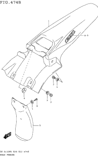 Rear Fender (Dr-Z125lm3e28)