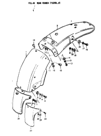 Rear Fender (Ts250l
