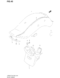 Rear Fender (Model V)