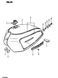 Fuel Tank (Gs1000gx)