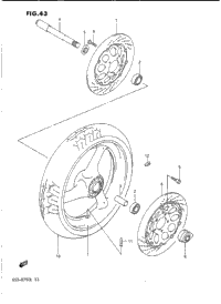 Front Wheel (Model J/K)