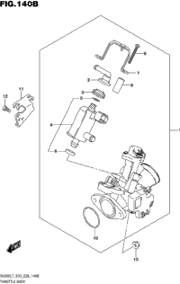 Throttle Body (Rv200l7 E28)