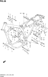 Frame (Dr650sel4 E33)