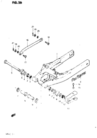 Rear Swinging Arm