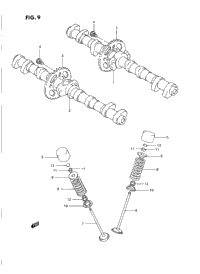Cam Shaft - Valve