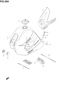 Fuel Tank (Model K4/K5)
