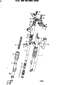 Front Fork Damper (Gt550k)