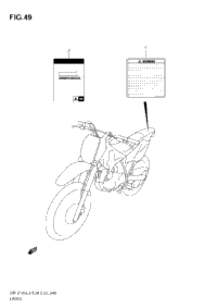 Label (Dr-Z125l3 E28)