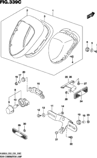 Rear Combination Lamp (Vl800l9 E33)