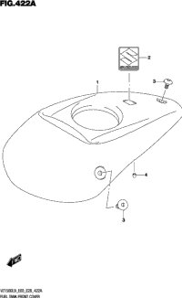 Fuel Tank Front Cover