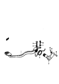 Rear Brake (Gs650ec