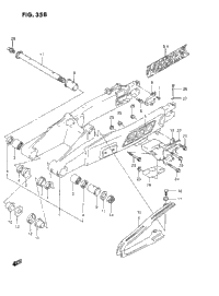Rear Swinging Arm (P/R)