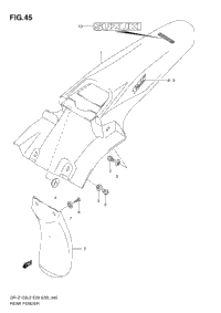 Rear Fender (Dr-Z125 E28)