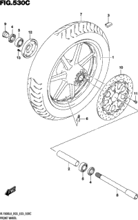 Front Wheel (Vl1500tl9 E03)