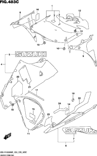 Under Cowling (Gsx-R1000ra)