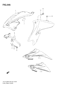 Fuel Tank Cover (Model K9)
