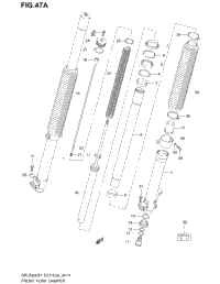 Front Fork Damper (Model K2/K3/K4)