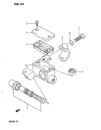 Front Master Cylinder (Model G)