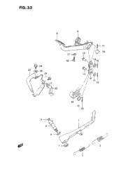 Prop Stand-Rear Brake