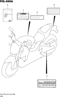 Label (Gsx-S750l8 E03)