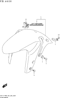 Front Fender (Gsx-S750a)
