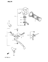 Left Handle Switch (Gs1150es3/Ese/Esf)