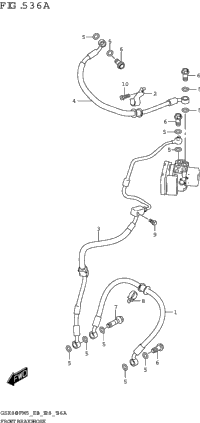 Front Brake Hose