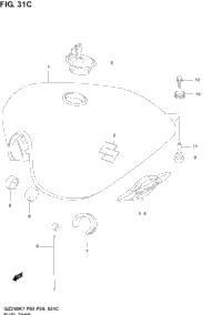 Fuel Tank (Model K7)