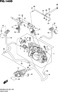 Throttle Body (Vzr1800bzl8 E33)