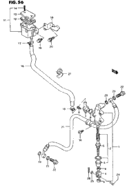 Rear Master Cylinder (Model P)