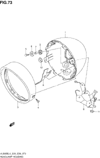 Headlamp Housing