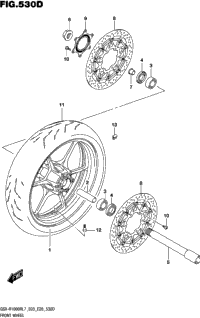Front Wheel (Gsx-R1000rzl7 E03)