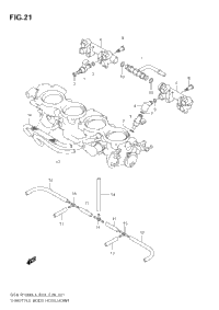 Throttle Body Hose/Joint (Gsx-R1000zl3 E03)