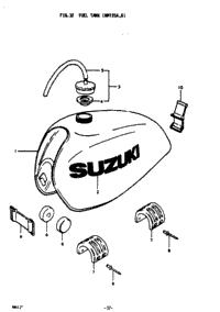 Fuel Tank (Rm125a