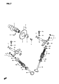 Cam Shaft - Valve