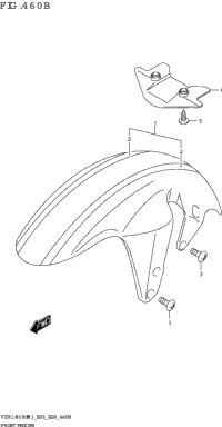 Front Fender (See Note 1) 460B