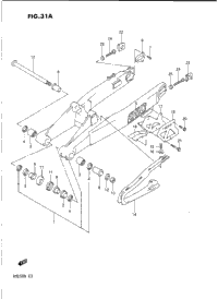 Rear Swinging Arm (Model M)