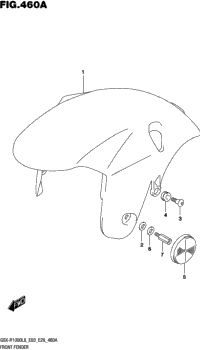 Front Fender (Gsx-R1000l8 E03)