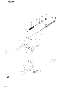 Stand - Rear Brake