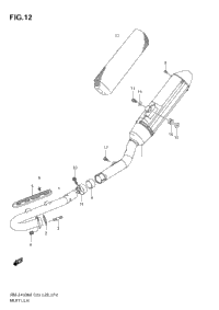 Muffler (Rm-Z450 K8/K9)