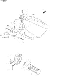Right Handle Lever (Model N/P/R/S/T)