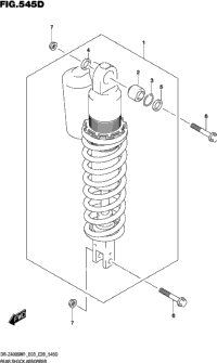 Rear Shock Absorber (Dr-Z400sm)