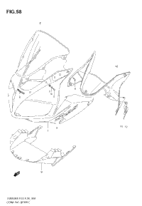 Cowling Body (Sv650s/Sa)