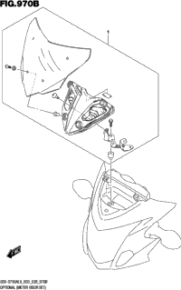 Optional (Meter Visor Set)