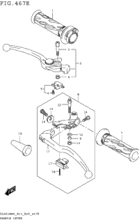 Handle Lever (Dl650xam4 E28)